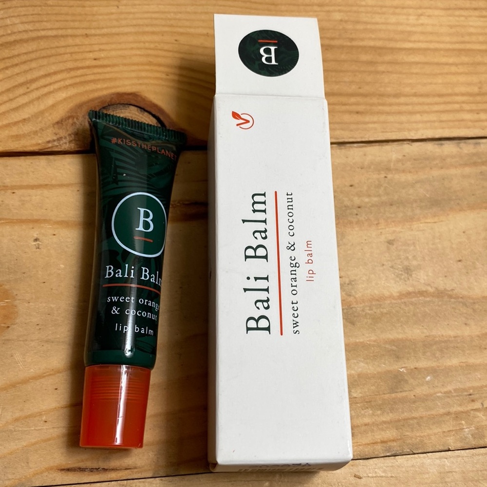 Bali Balm Lip Balm Sweet Orange & Coconut BNIB